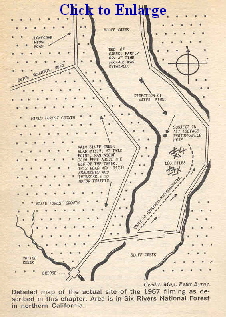 Bluff Creek Map