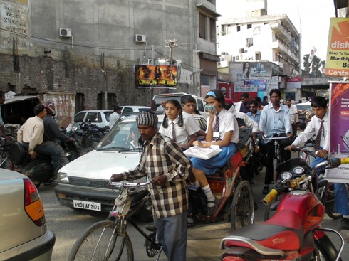 Street life in India is a totally Alien experience